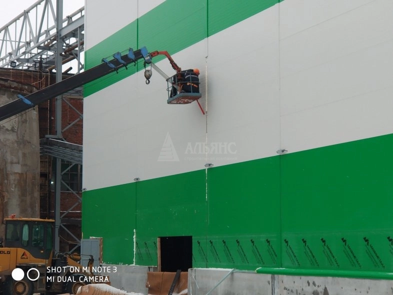 Цех бумажного комбината АО "Волга" из сэндвич-панелей - фото 6